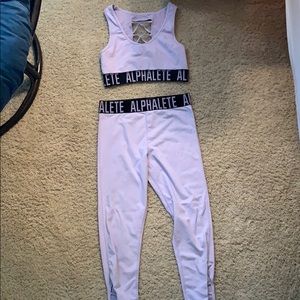 ALPHALETE Lilac Set